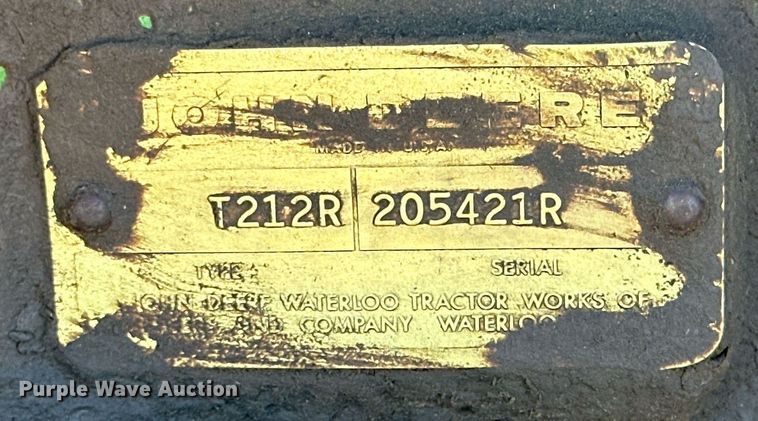 image for item DP5969 John Deere 4020 tractor