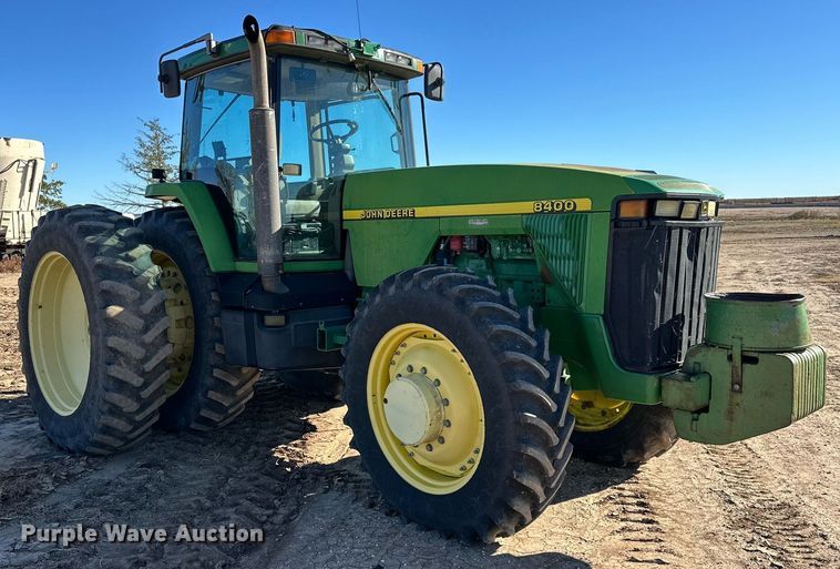 image for item DP5970 1995 John Deere 8400 MFWD tractor