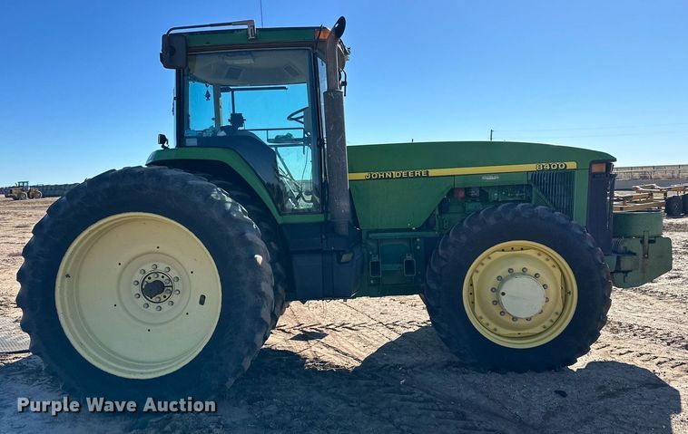 image for item DP5970 1995 John Deere 8400 MFWD tractor