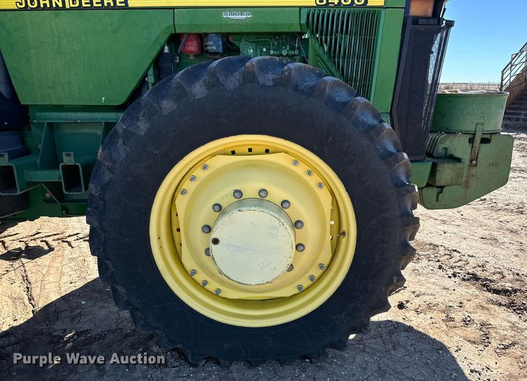 image for item DP5970 1995 John Deere 8400 MFWD tractor