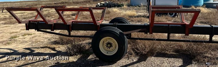 image for item DQ3165 Ag Industries LTD. Custom Built SS6000 hay trailer