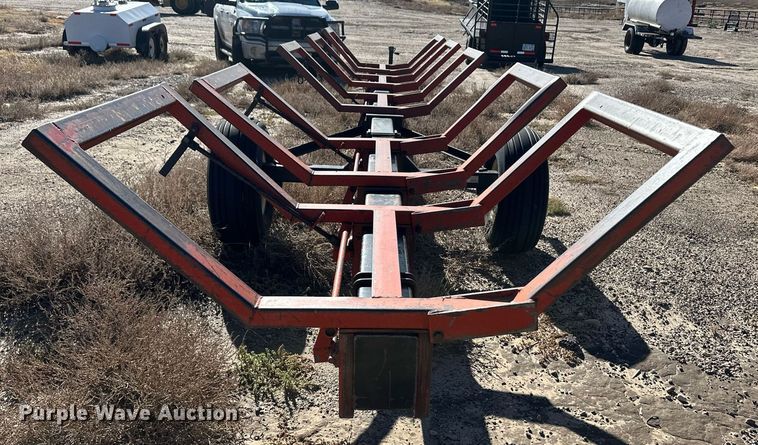 image for item DQ3165 Ag Industries LTD. Custom Built SS6000 hay trailer