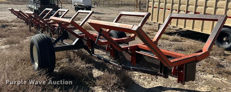 image for item DQ3165 Ag Industries LTD. Custom Built SS6000 hay trailer