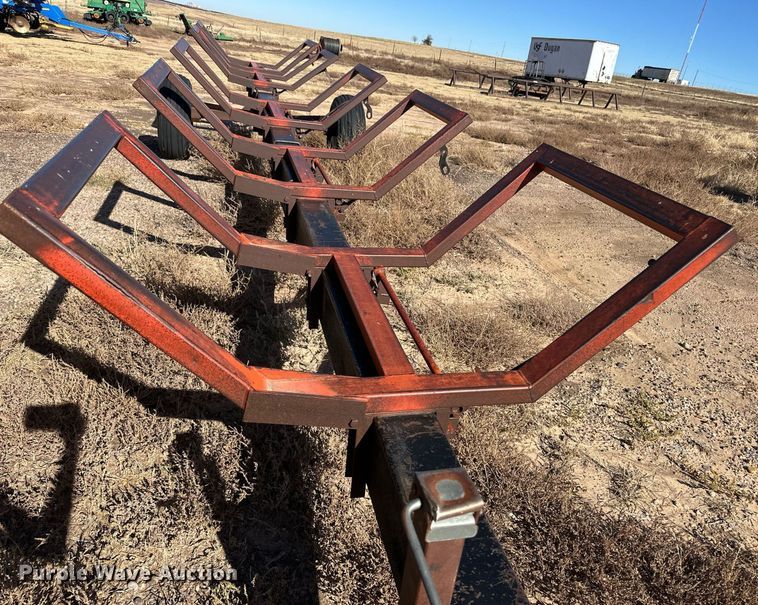 image for item DQ3165 Ag Industries LTD. Custom Built SS6000 hay trailer