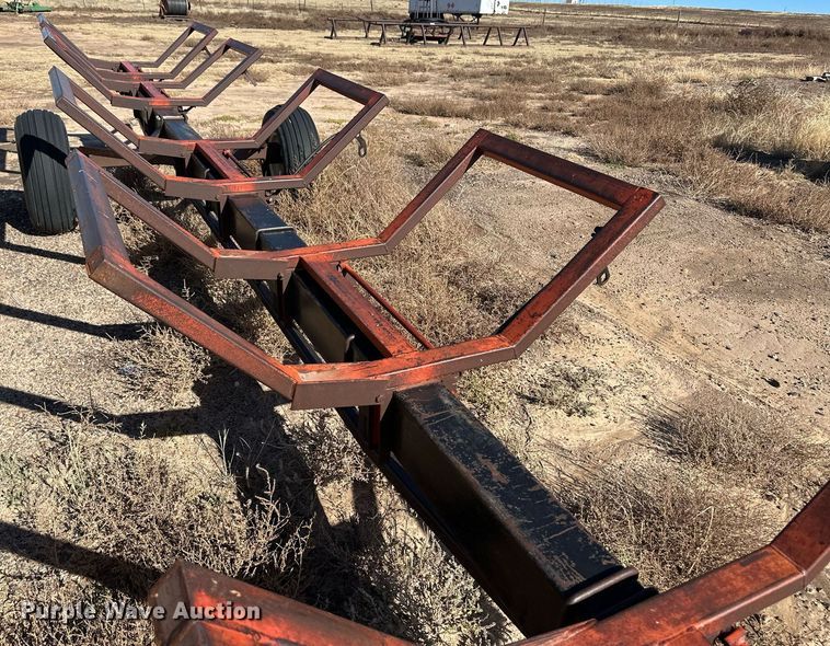 image for item DQ3165 Ag Industries LTD. Custom Built SS6000 hay trailer