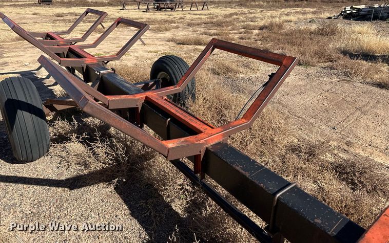 image for item DQ3165 Ag Industries LTD. Custom Built SS6000 hay trailer