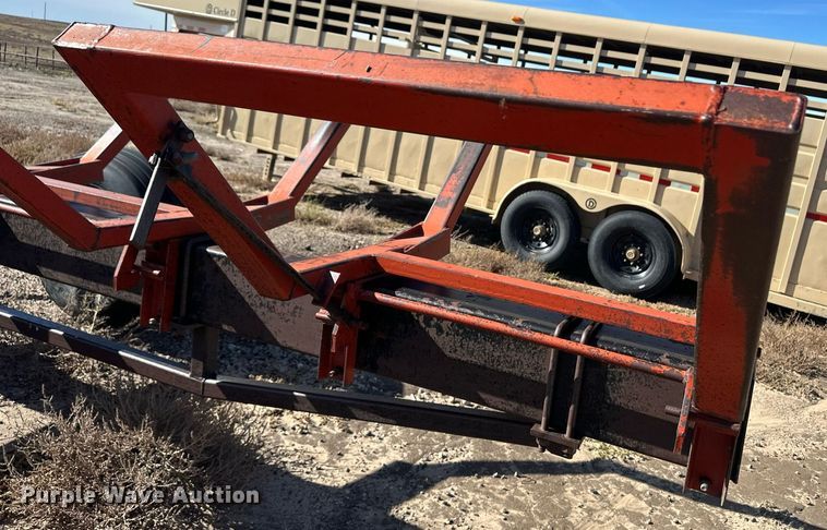 image for item DQ3165 Ag Industries LTD. Custom Built SS6000 hay trailer