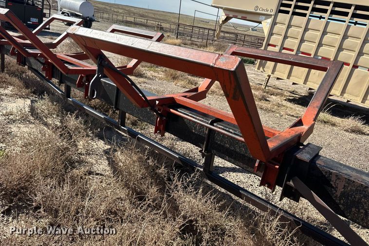 image for item DQ3165 Ag Industries LTD. Custom Built SS6000 hay trailer