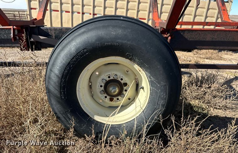 image for item DQ3165 Ag Industries LTD. Custom Built SS6000 hay trailer