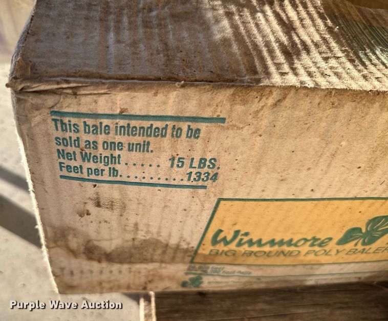 image for item DR2741 Baler supplies