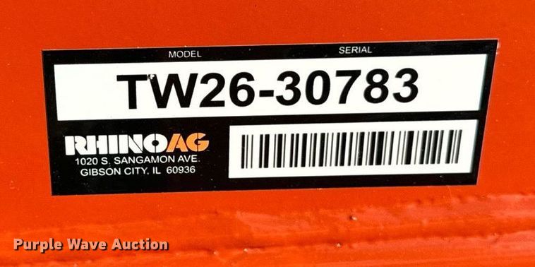 image for item DT2165 Rhino Ag TW26 rotary mower