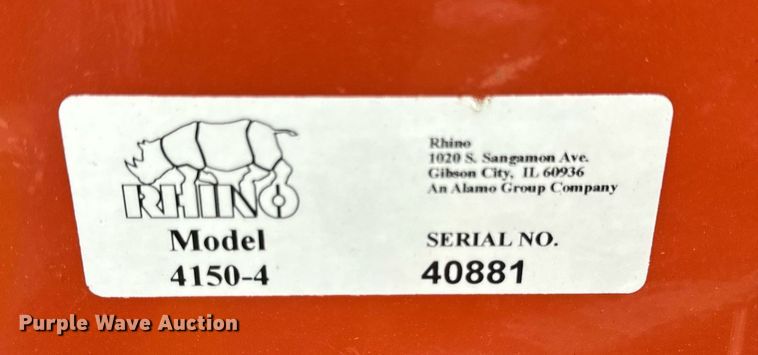 image for item DT2168 Rhino Ag 4150-4 batwing rotary mower