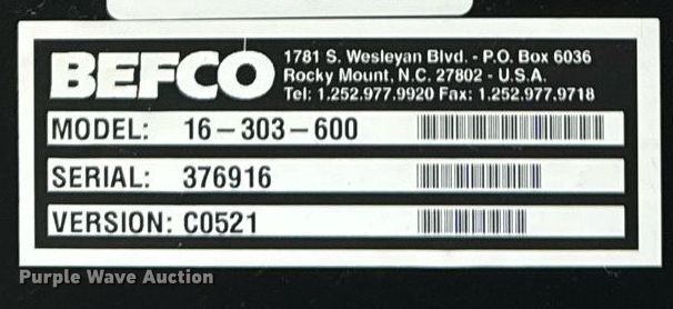 image for item DT2178 Befco 16-303-600 spreader