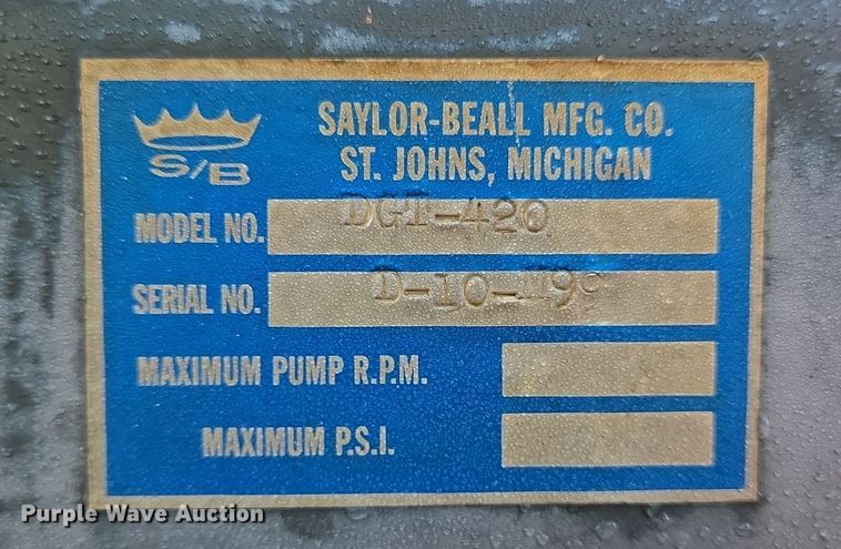 image for item DT5337 1999 Morbark tub grinder