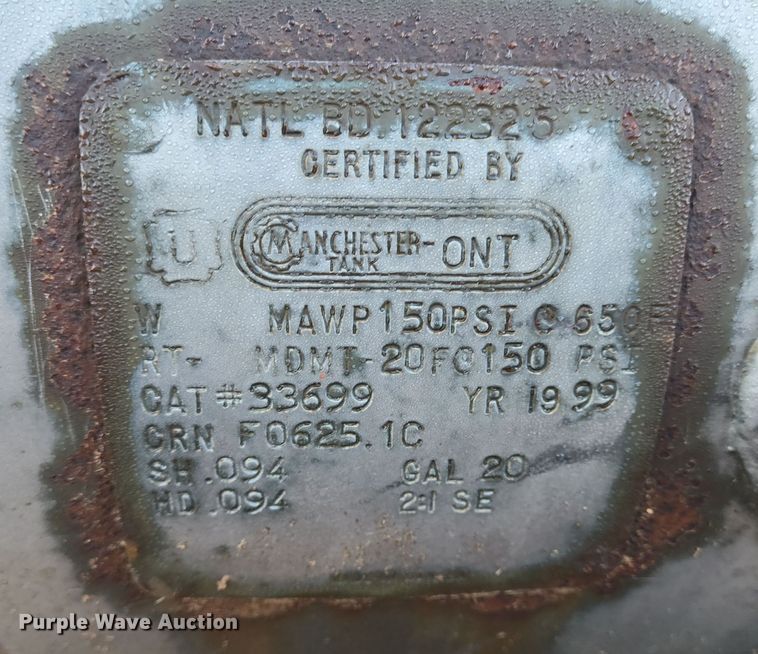 image for item DT5337 1999 Morbark tub grinder