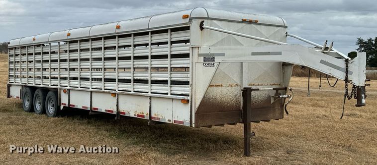 image for item DU9537 2006 Coose livestock trailer