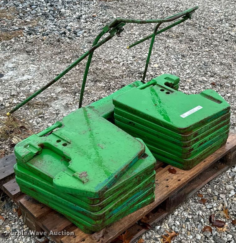 image for item DU9559 (14) John Deere suitcase weights