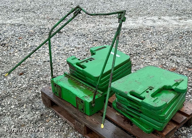 image for item DU9559 (14) John Deere suitcase weights