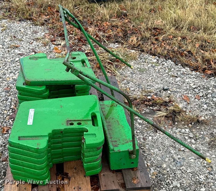 image for item DU9559 (14) John Deere suitcase weights