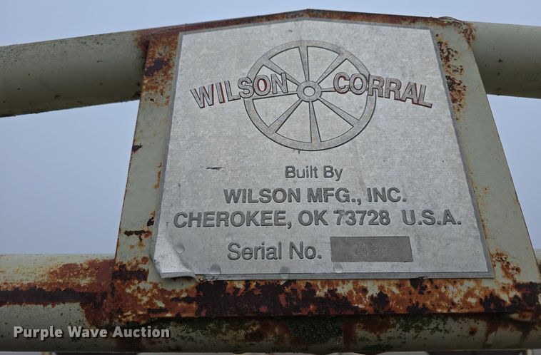 image for item DW3950 Wilson Corral livestock corral
