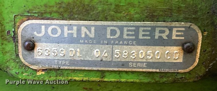 image for item DX3718 1983 John Deere 2950 MFWD tractor