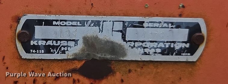 image for item EE7929 Krause 4133 field cultivator