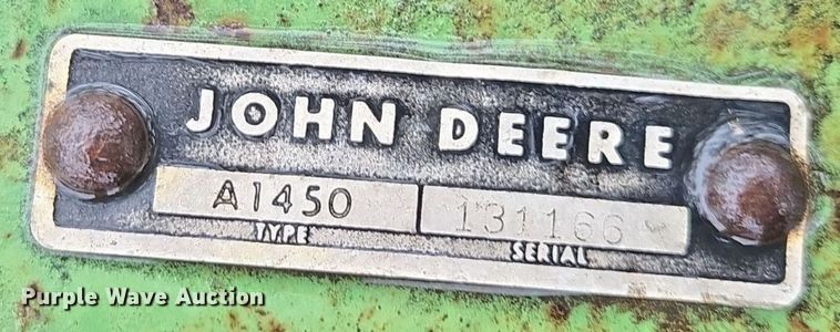 image for item EE7934 John Deere A1450 five bottom plow