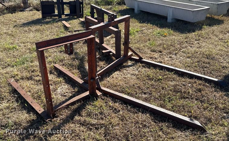 image for item EG7868 (2) shop built bale arms