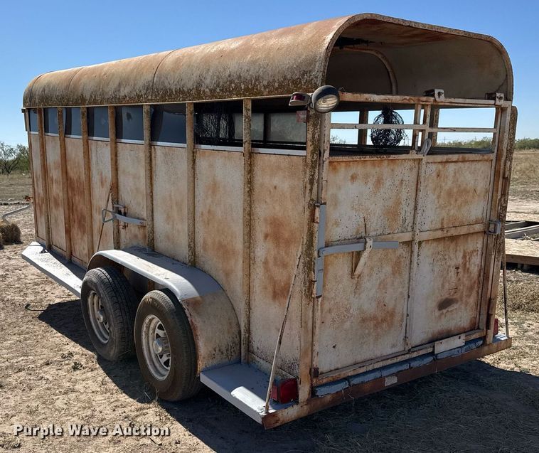 image for item EJ3195 Livestock trailer