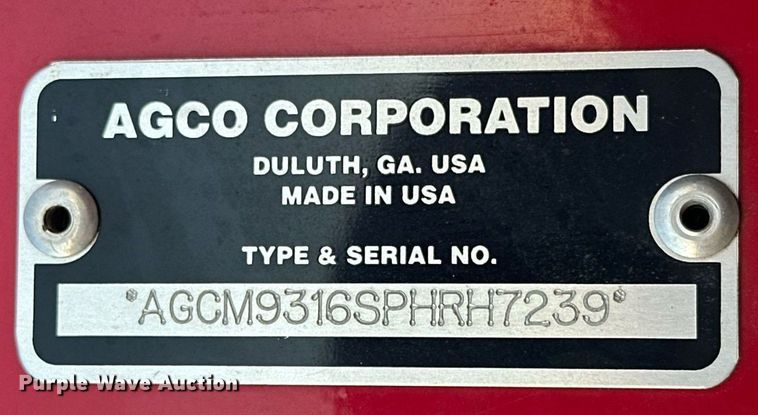 image for item EJ5149 AgCo RazorBar disc windrower head