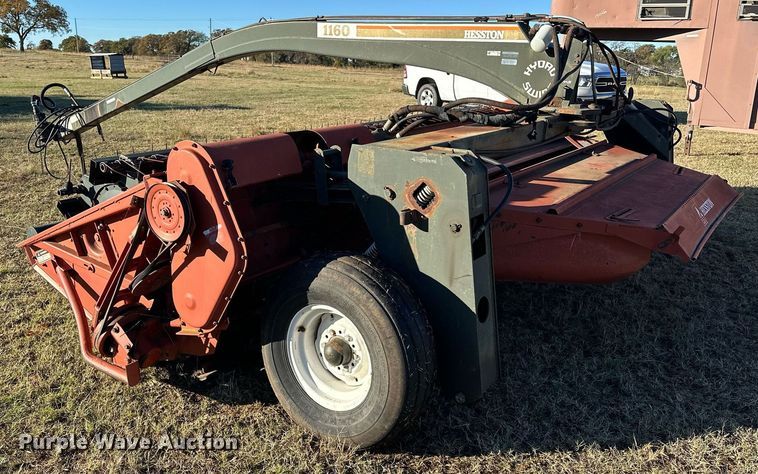 image for item EJ5156 Hesston 1160 swather / windrower