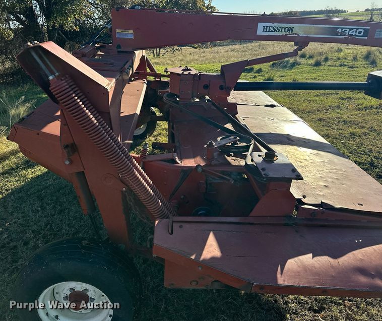 image for item EJ5158 Hesston 1340 disc mower