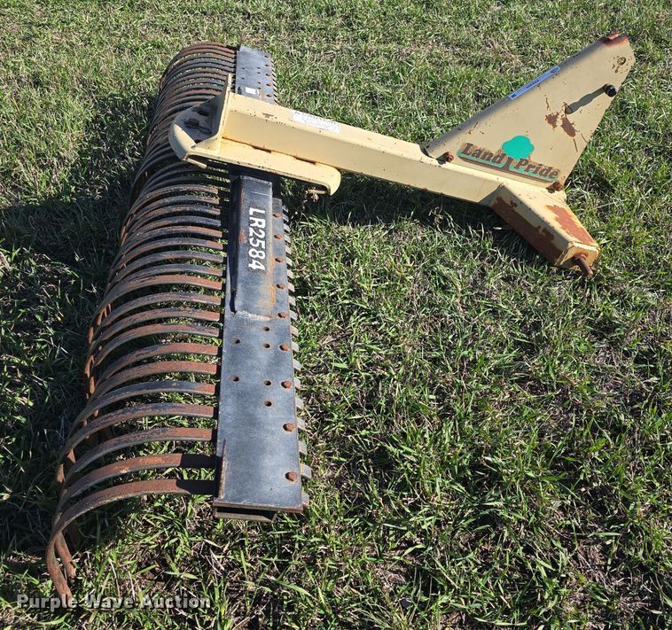 image for item EK2455 Land Pride LR2584 tine rake