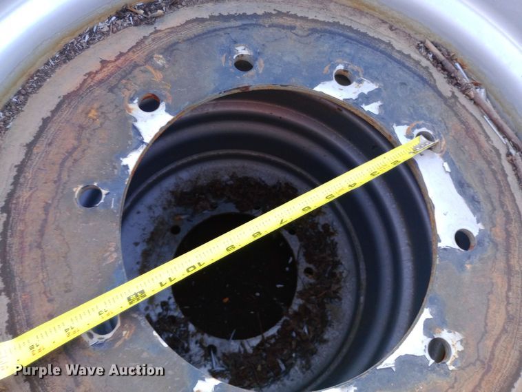 image for item EN8512 (2) Michelin Mega X BIB tires and wheels