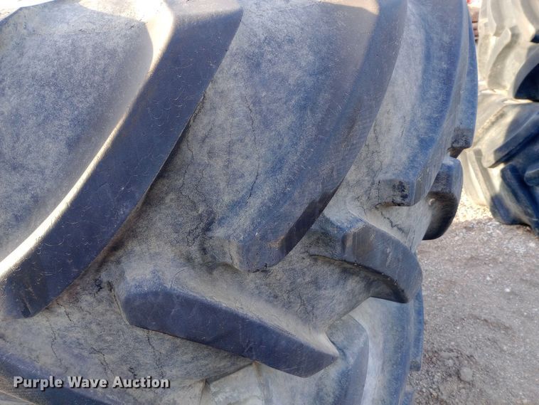 image for item EN8512 (2) Michelin Mega X BIB tires and wheels