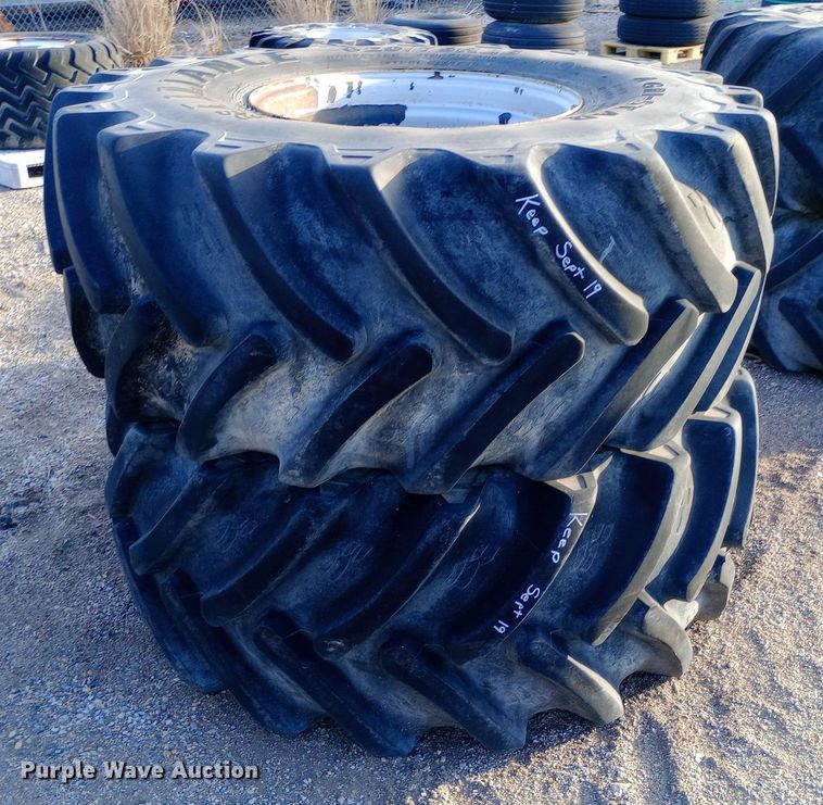 image for item EN8513 (2) Alliance Agri-Star tires and wheels