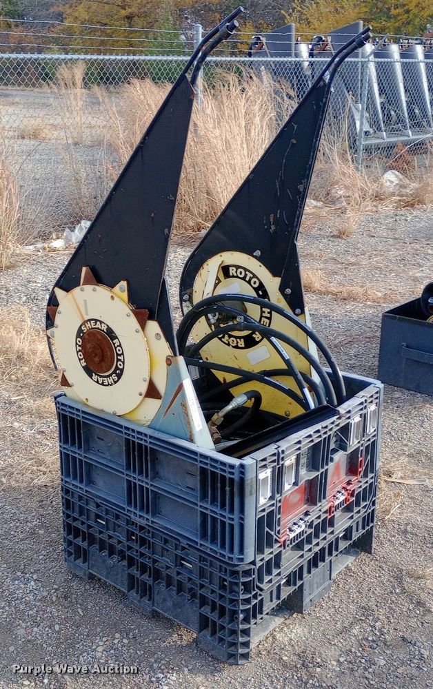 image for item EN8518 Free Form Plastic RotoShear vertical crop cutter