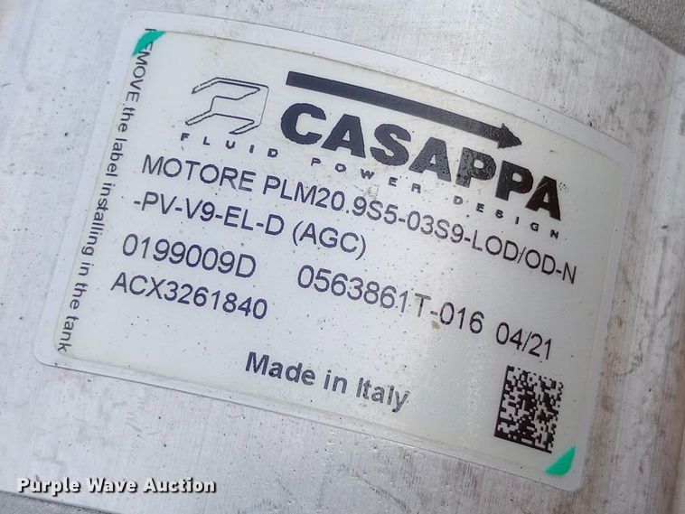 image for item EN8521 Approximately 23 Casappa PLM20.9S5-03S9 hydraulic motors