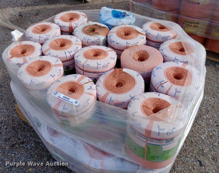 image for item EN8526 Approximately 34 balecord twine rolls