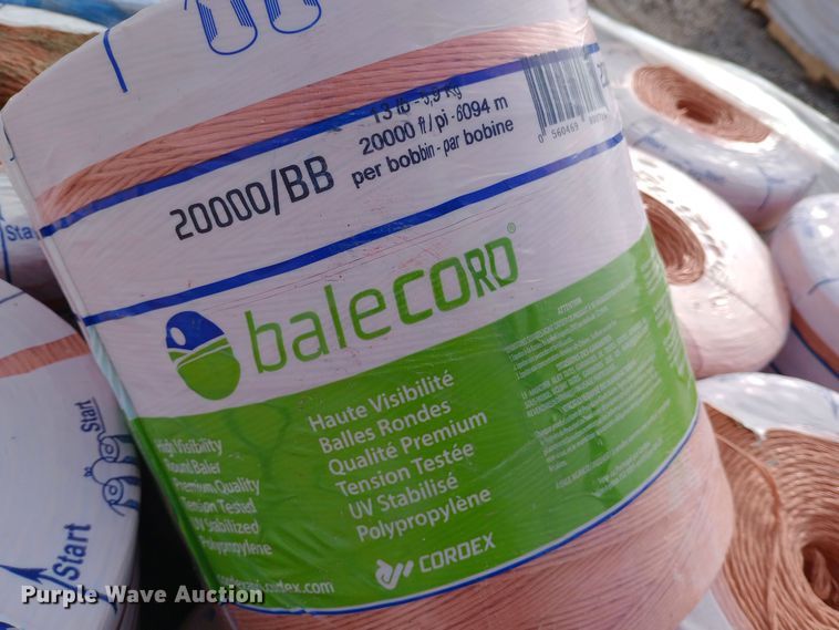 image for item EN8526 Approximately 34 balecord twine rolls