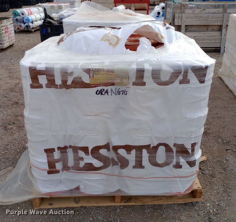 image for item EN8527 Approximately 48 Hesston Pro 2850-800 twine rolls