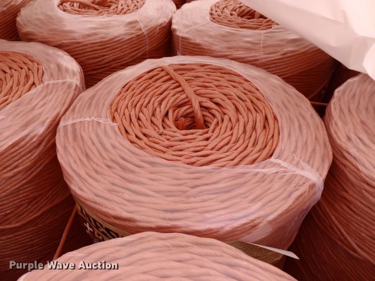 image for item EN8527 Approximately 48 Hesston Pro 2850-800 twine rolls