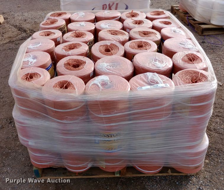 image for item EN8528 Approximately 90 Hesston Pro 9000-130 twine rolls