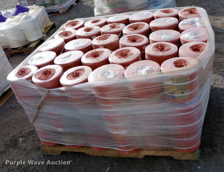 image for item EN8528 Approximately 90 Hesston Pro 9000-130 twine rolls