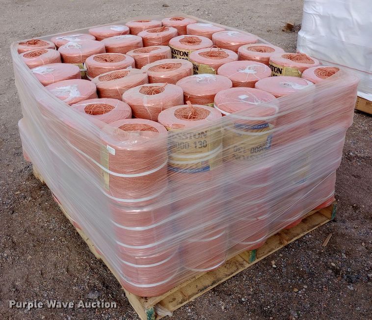image for item EN8528 Approximately 90 Hesston Pro 9000-130 twine rolls
