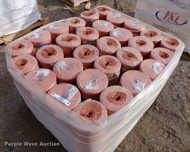 image for item EN8528 Approximately 90 Hesston Pro 9000-130 twine rolls