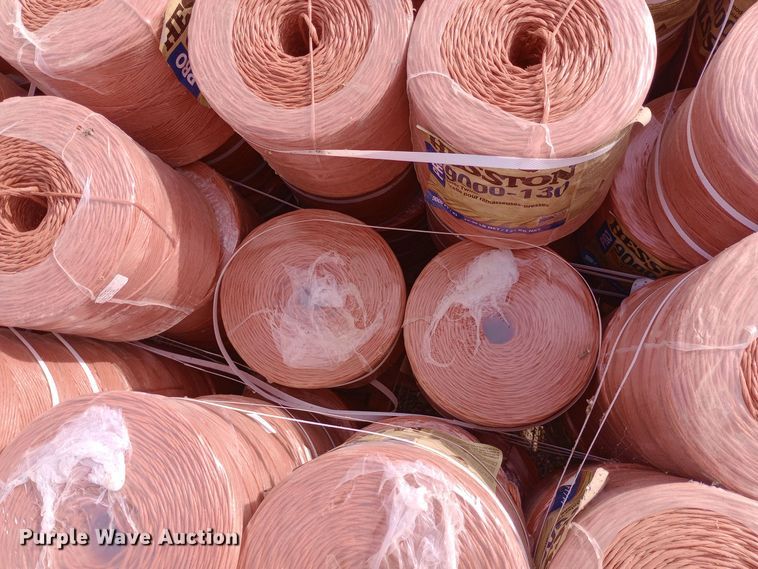 image for item EN8528 Approximately 90 Hesston Pro 9000-130 twine rolls
