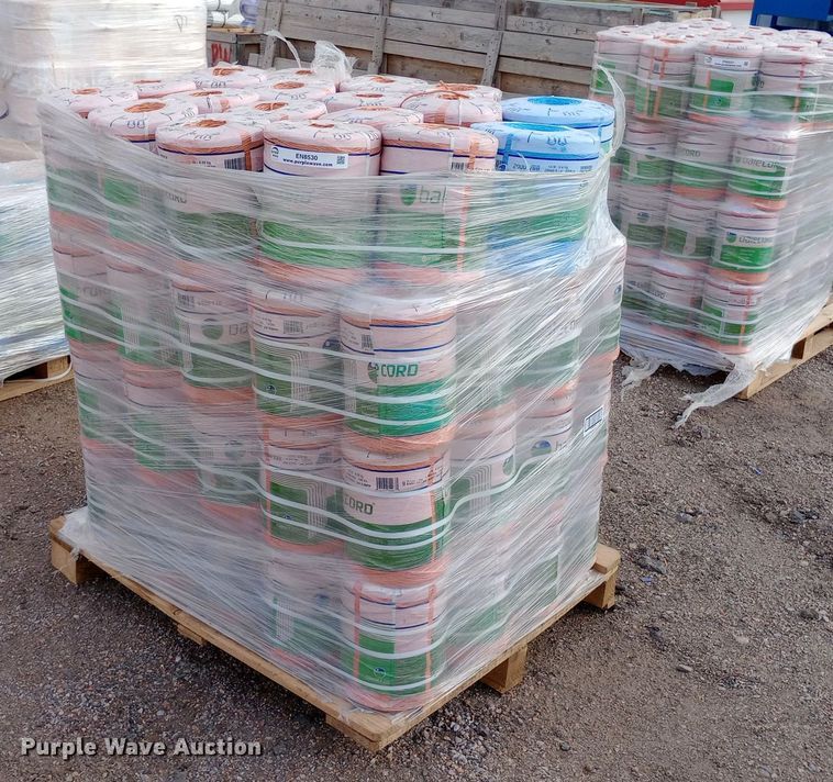 image for item EN8530 Approximately 76 bale twine rolls