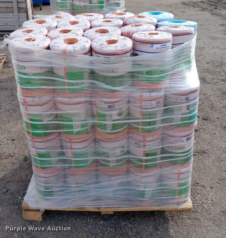 image for item EN8530 Approximately 76 bale twine rolls