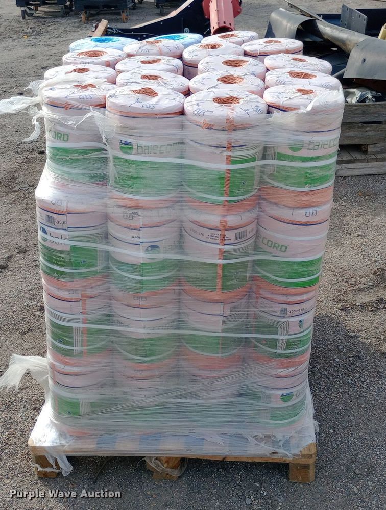 image for item EN8530 Approximately 76 bale twine rolls